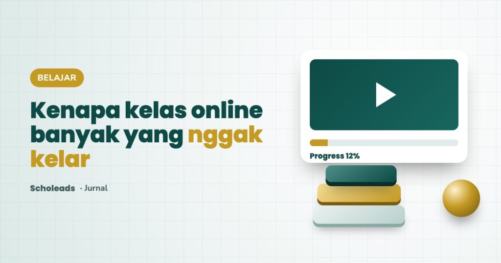Kenapa kelas online banyak yang nggak kelar
