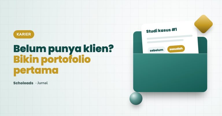 Belum punya klien? Ini cara bikin portofolio pertama